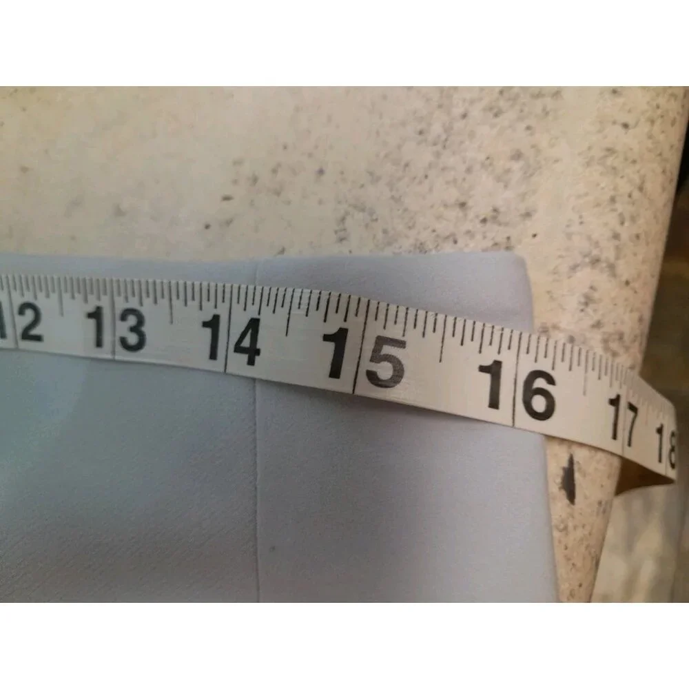 Athleta Endless Pant Size 10 Snowfall Blue Stretch High Rise Commute Pockets - Picture 9 of 11